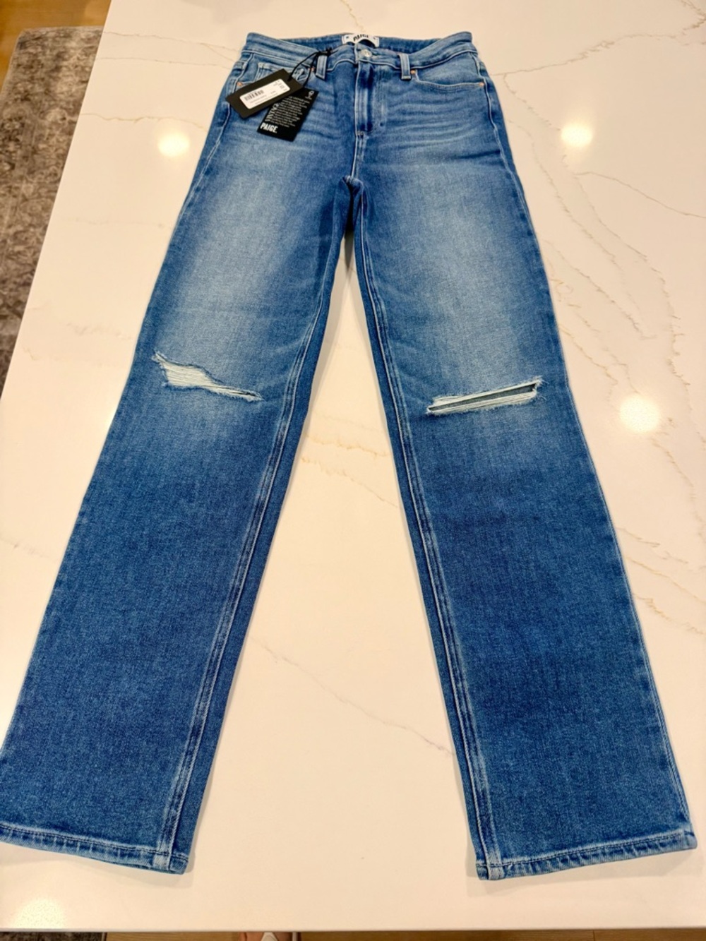 PAIGE Light Blue Vintage Wash Jeans (size 26)